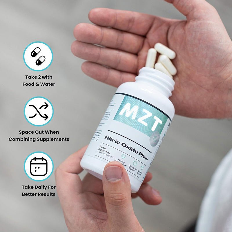 Nitric Oxide Flow Capsulesl - silverfoxgoods